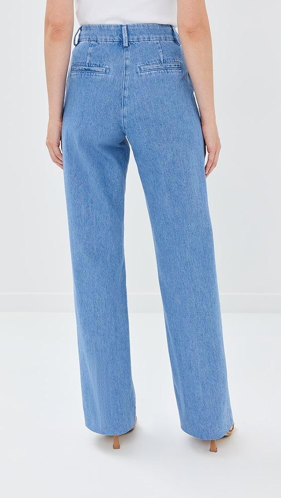 Favorite Daughter The Fiona Denim Trousers | Shopbop Product Image