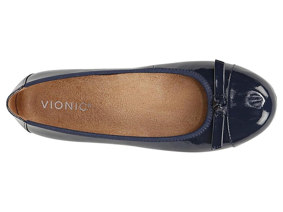 VIONIC Amorie (Navy Patent) Women's Shoes Product Image