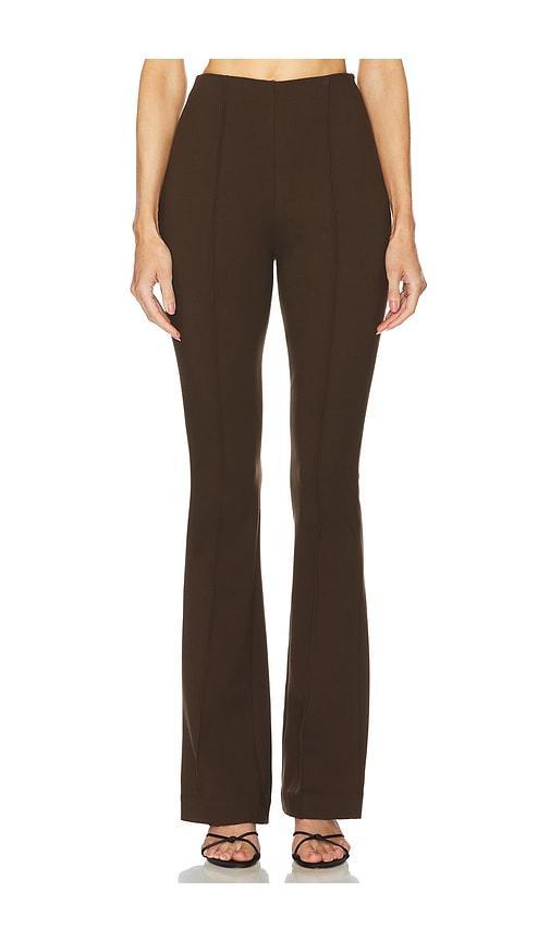 L'ACADEMIE By Marianna Benigna Trouser In Brown Product Image