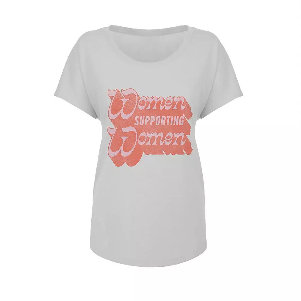 Junior's Grayson Threads Women Supporting Graphic Tee, Women's,  Product Image