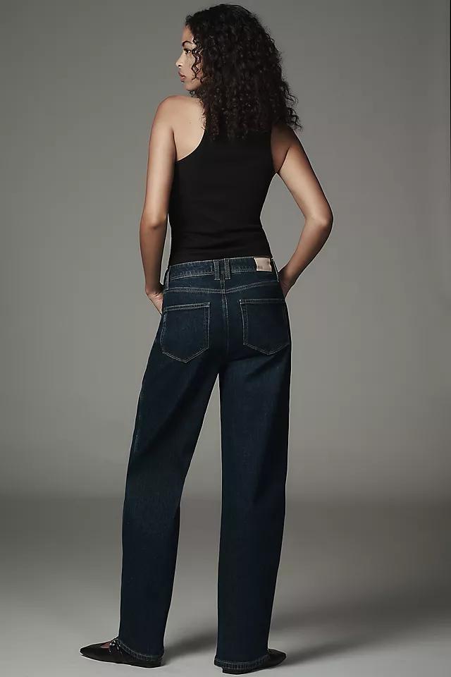 PAIGE Alexis Workwear High-Rise Tapered Jeans Product Image