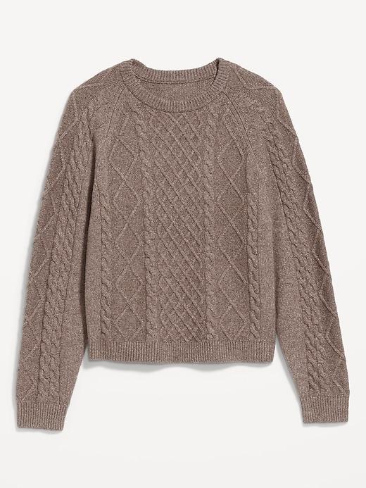 SoSoft Cable-Knit Sweater Product Image