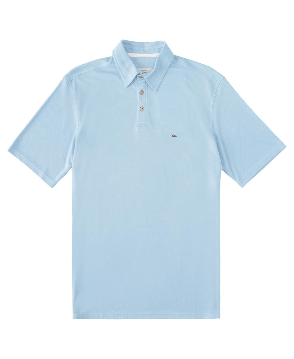 Quiksilver Waterman Mens Water Polo 3 Short Sleeve Polo Shirt Product Image