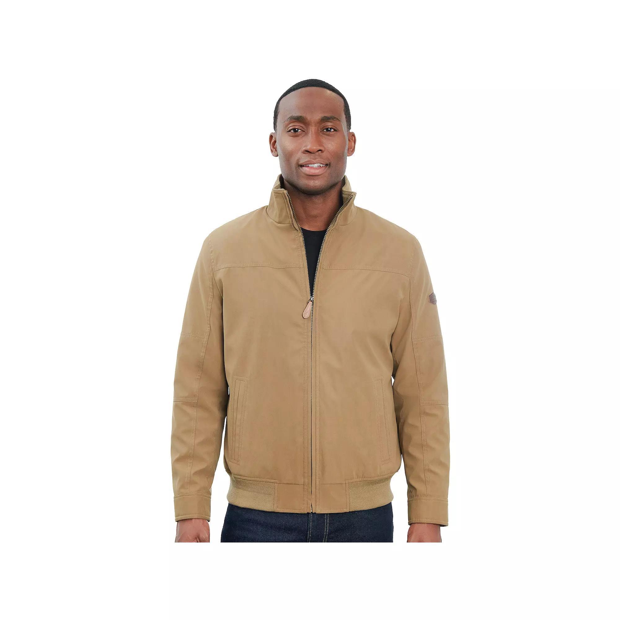 Men's London Fog Sherpa-Lined Microfiber Bomber Jacket,  Product Image