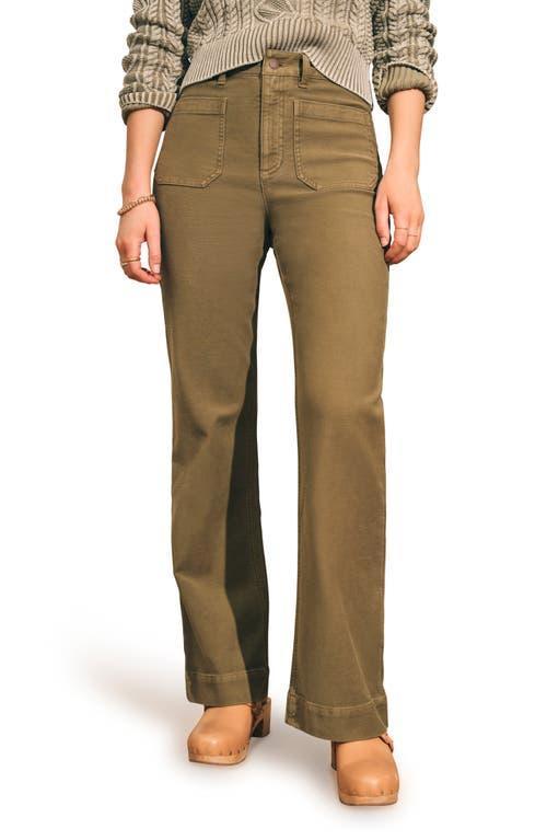 Faherty Stretch Terry Patch Pocket Pants Product Image