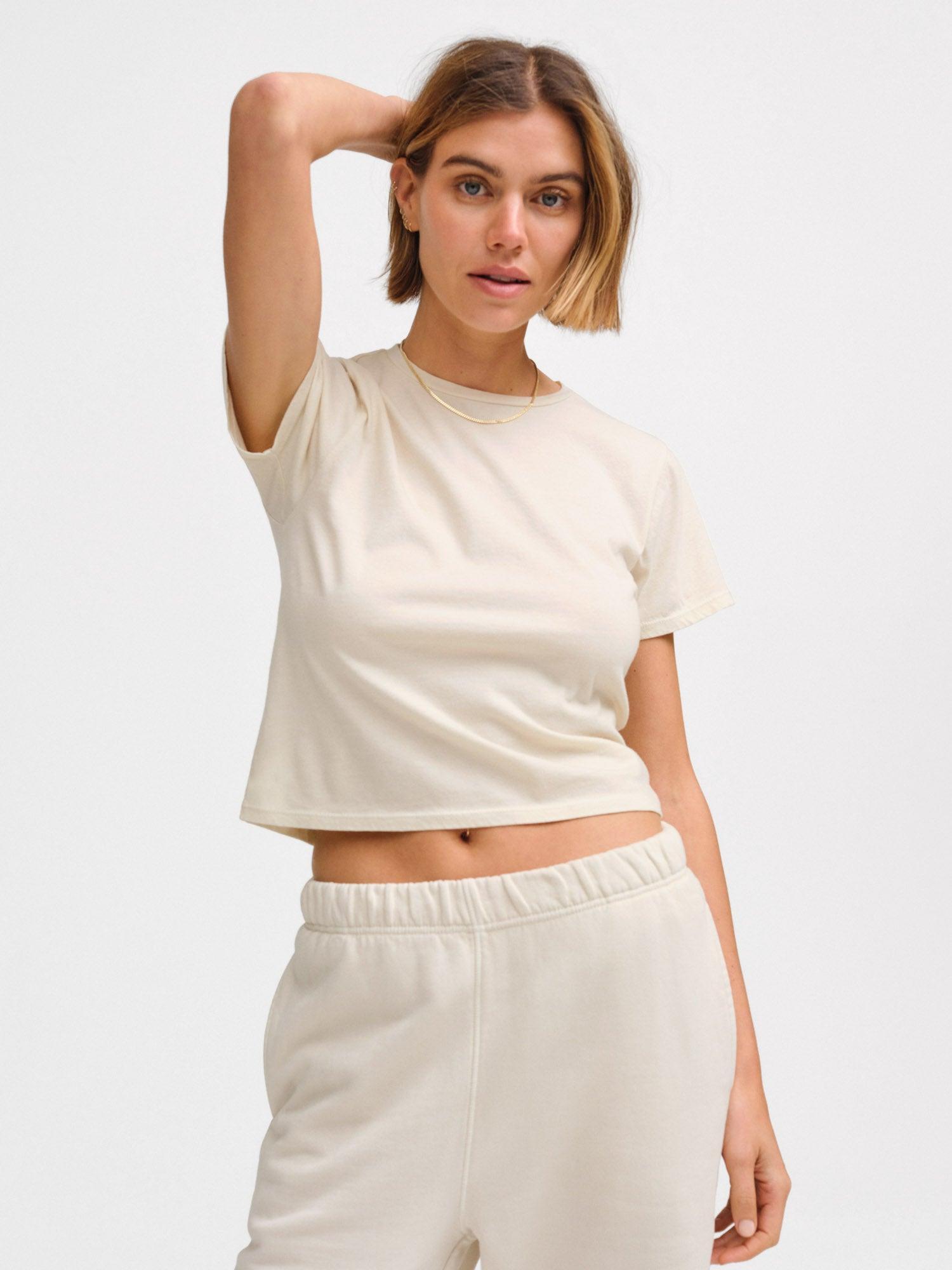 Organic Cotton Shrunken Tee Female Product Image