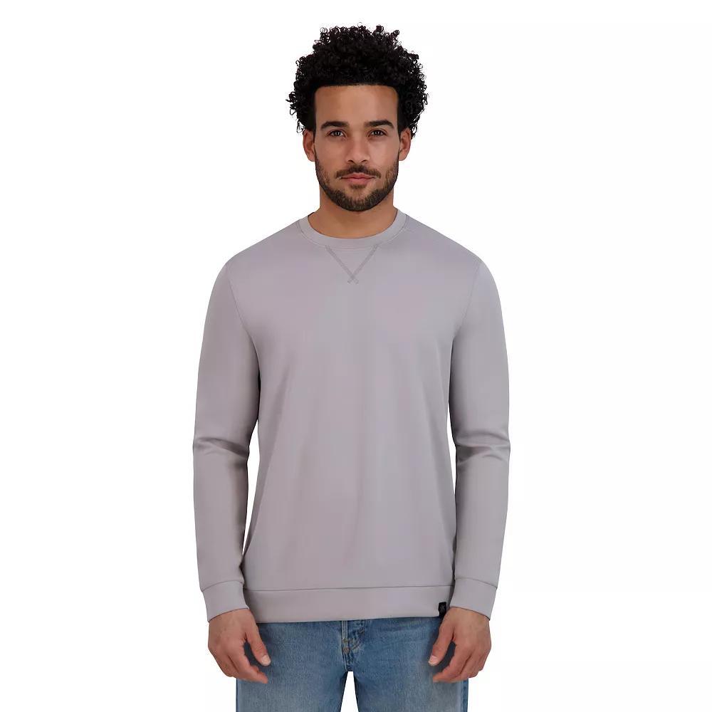 Men's ZeroXposur Soft Scuba Long Sleeve Top, Size: XXL, Gray Product Image