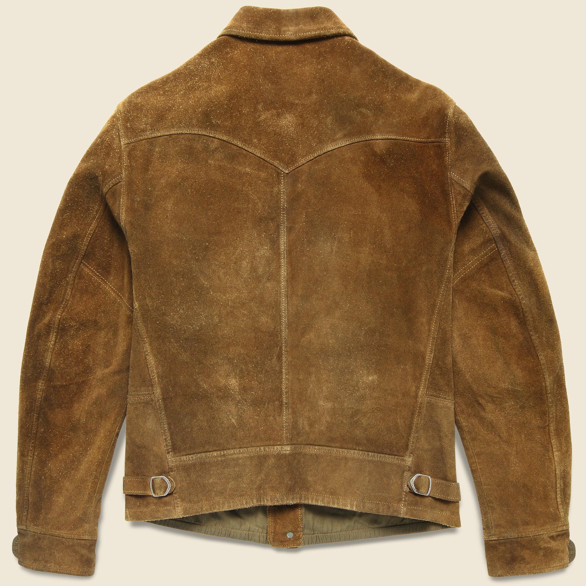 Alston Jacket - Brown Suede Product Image