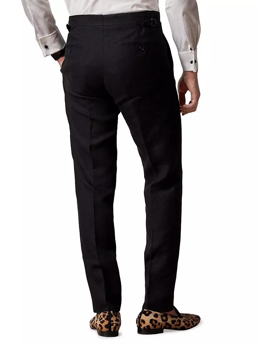 Linen Tuxedo Pants Product Image