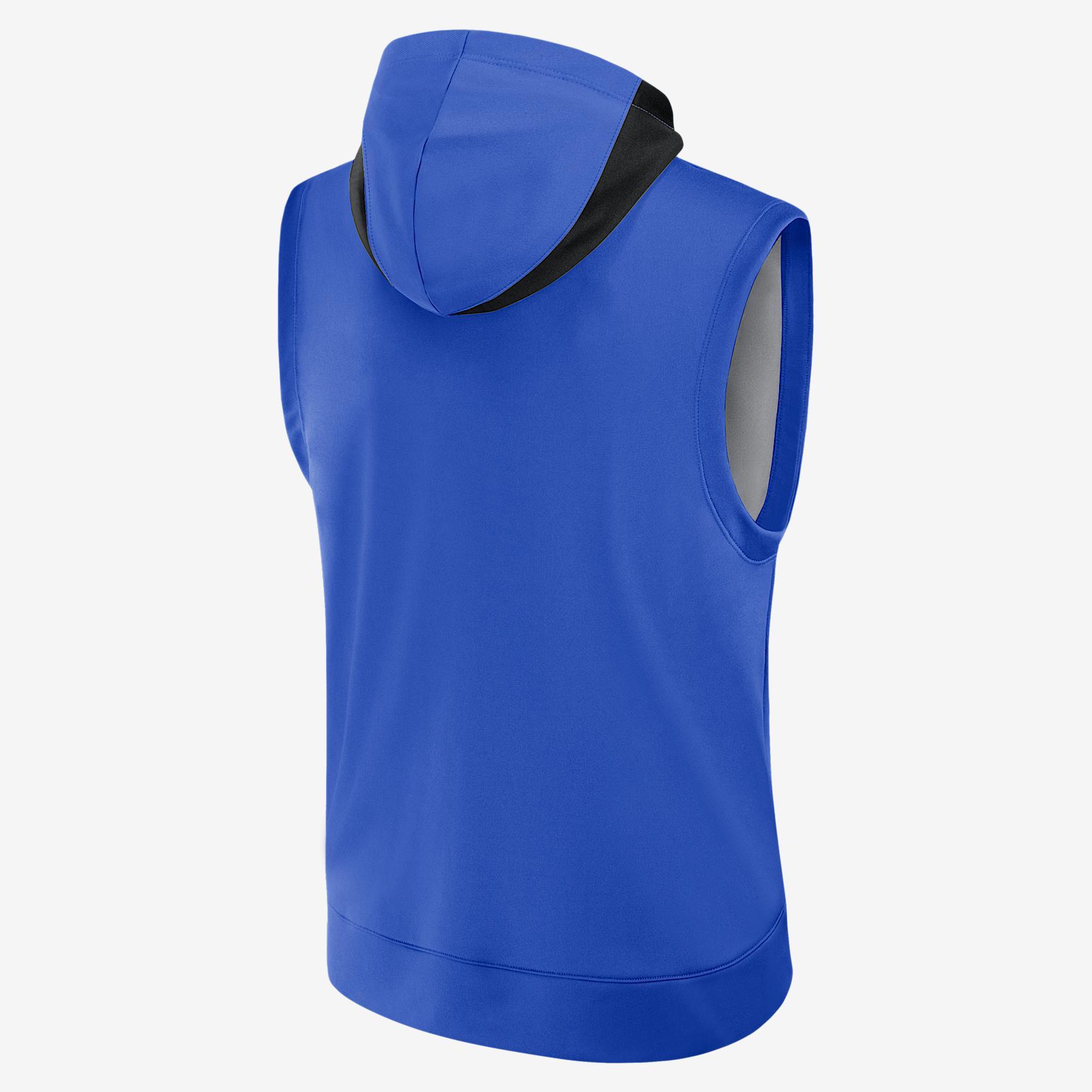 Atlanta Braves Authentic Collection City Connect Menâs Nike Men's Dri-FIT MLB Sleeveless Pullover Hoodie Product Image