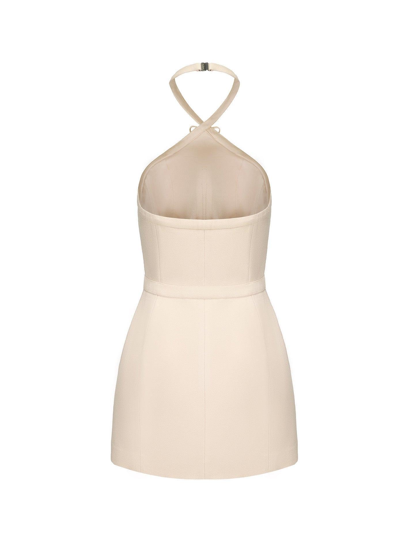 Claira Dress (Off white) Product Image