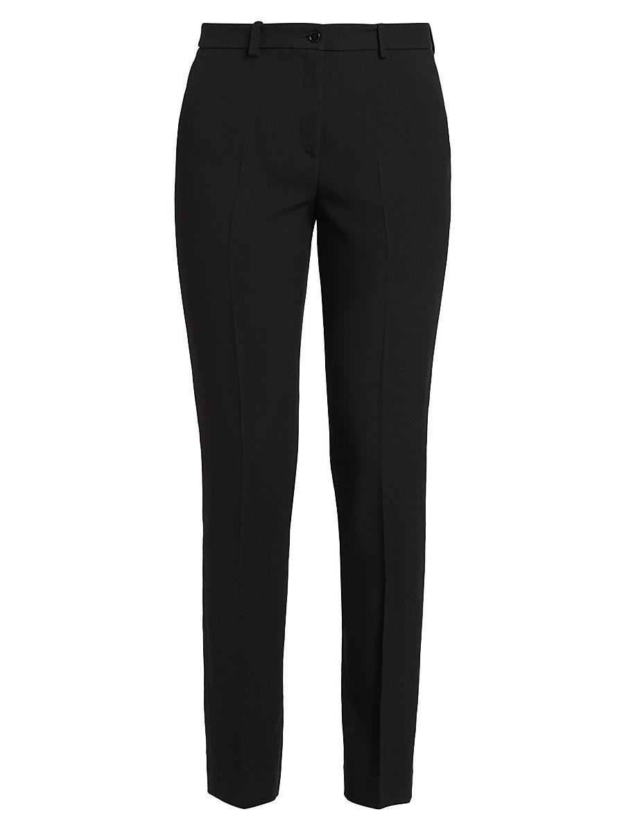 Womens Samantha Pleated Straight-Leg Pants Product Image
