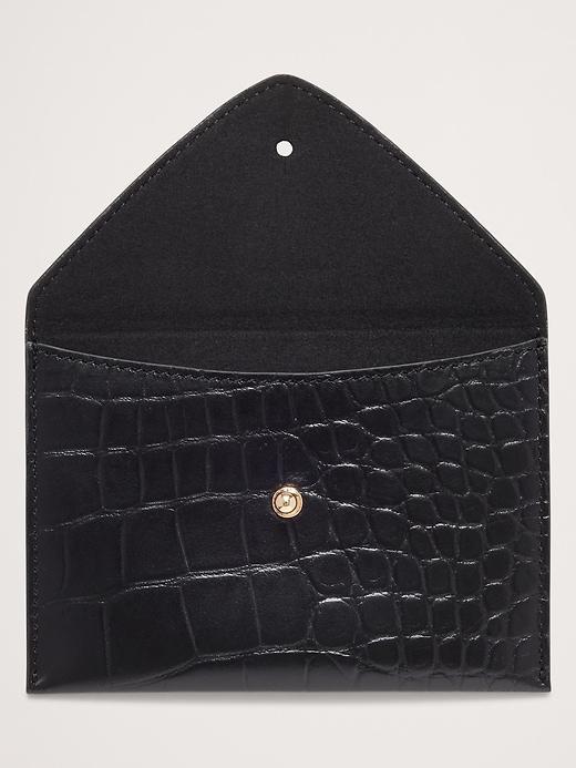 Leather Mini Envelope Pouch Product Image