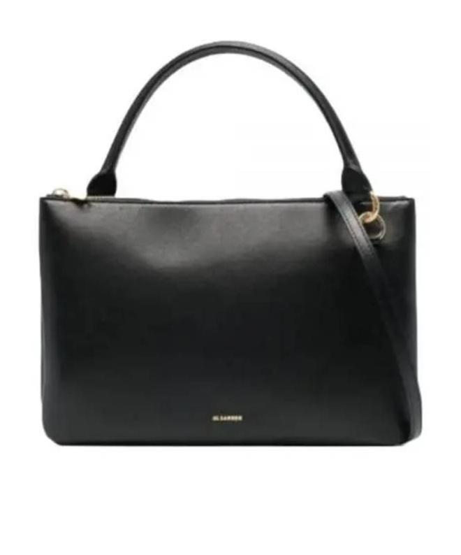 JIL SANDER Leather Crossbody Bag In Black Product Image