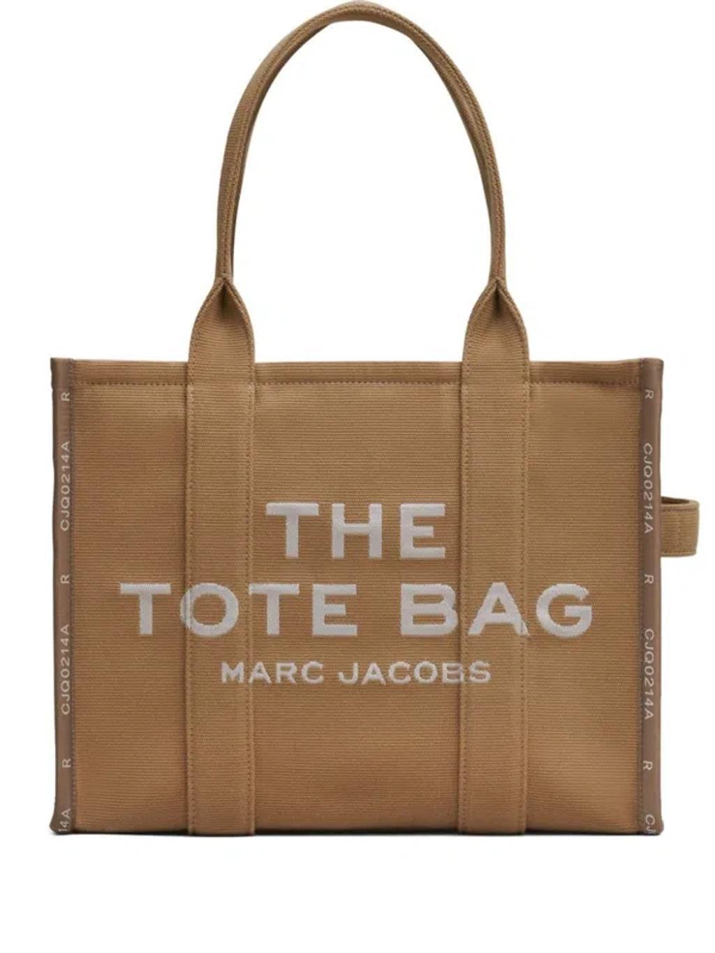 MARC JACOBS Women's He Jacquard Large Tote Bag In Camel 230 Product Image