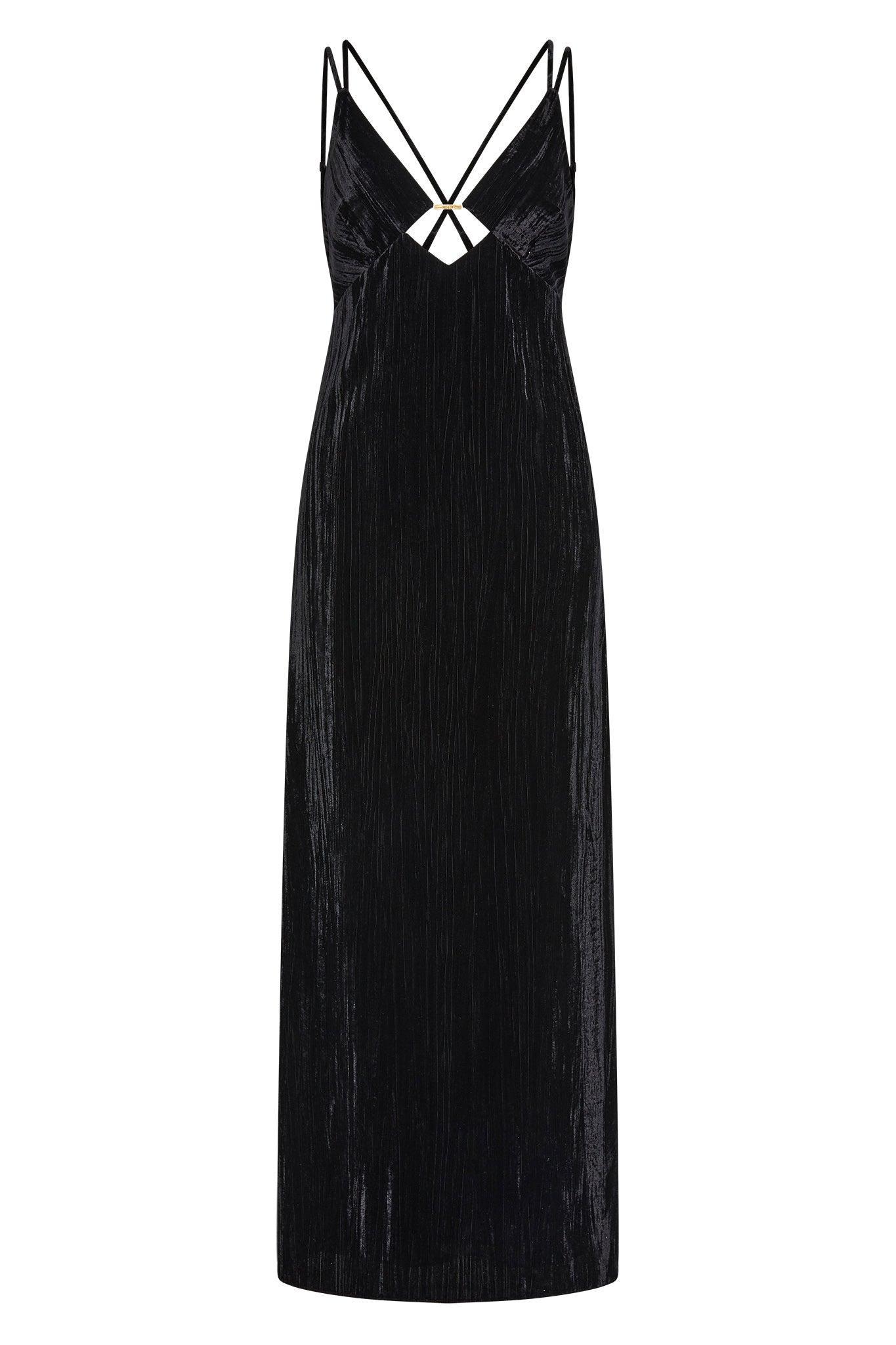 Moonbow Velvet Maxi Dress Product Image