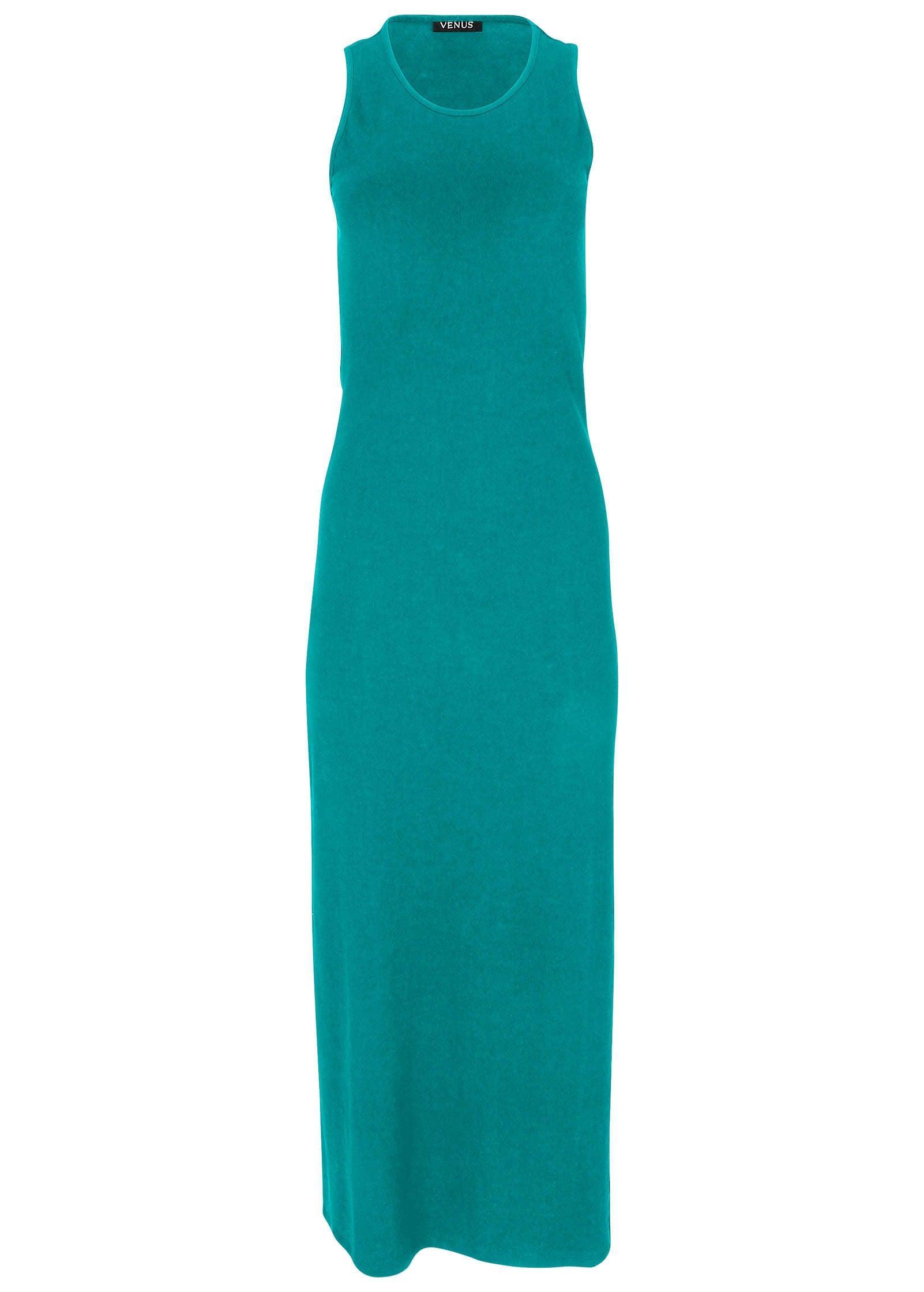 Tank Maxi Dress - Tropical Green Product Image