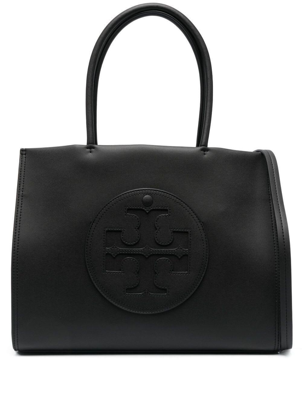 Black Ella Tote Bag In Eco-leather Woman Product Image