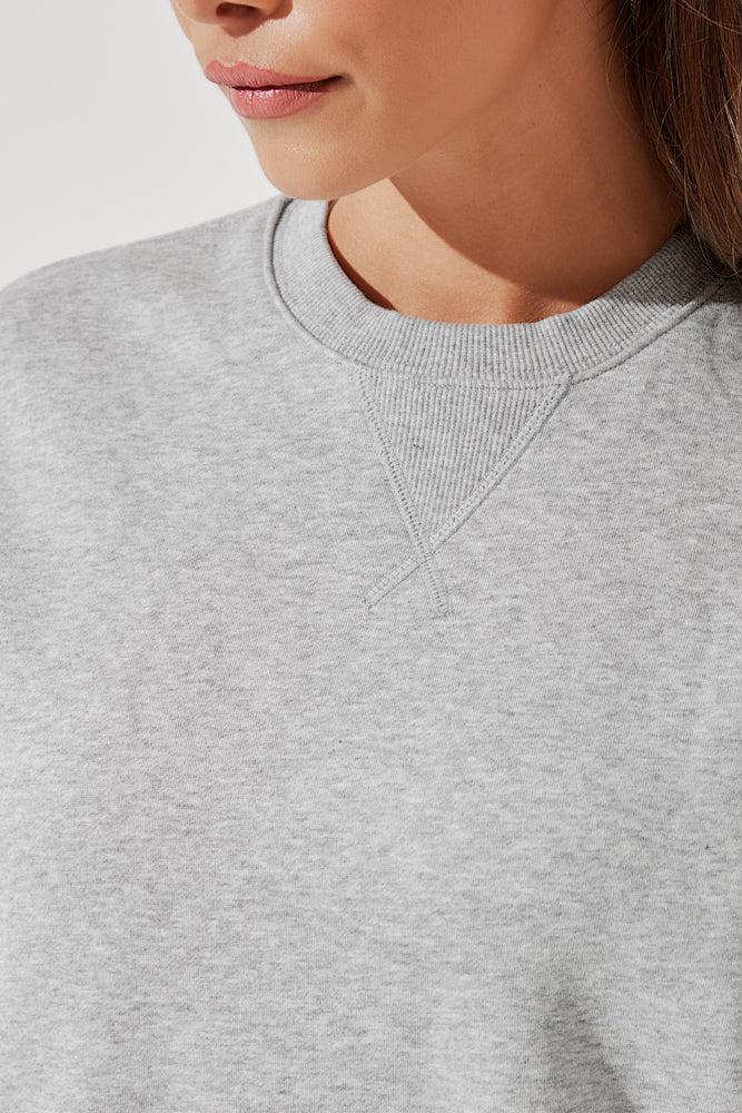 Cloud Crewneck Sweater - Black Product Image