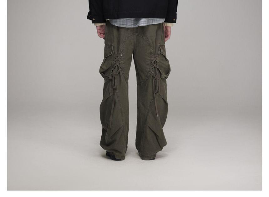 Corduroy-Collar Overfit Polo Jacket Product Image