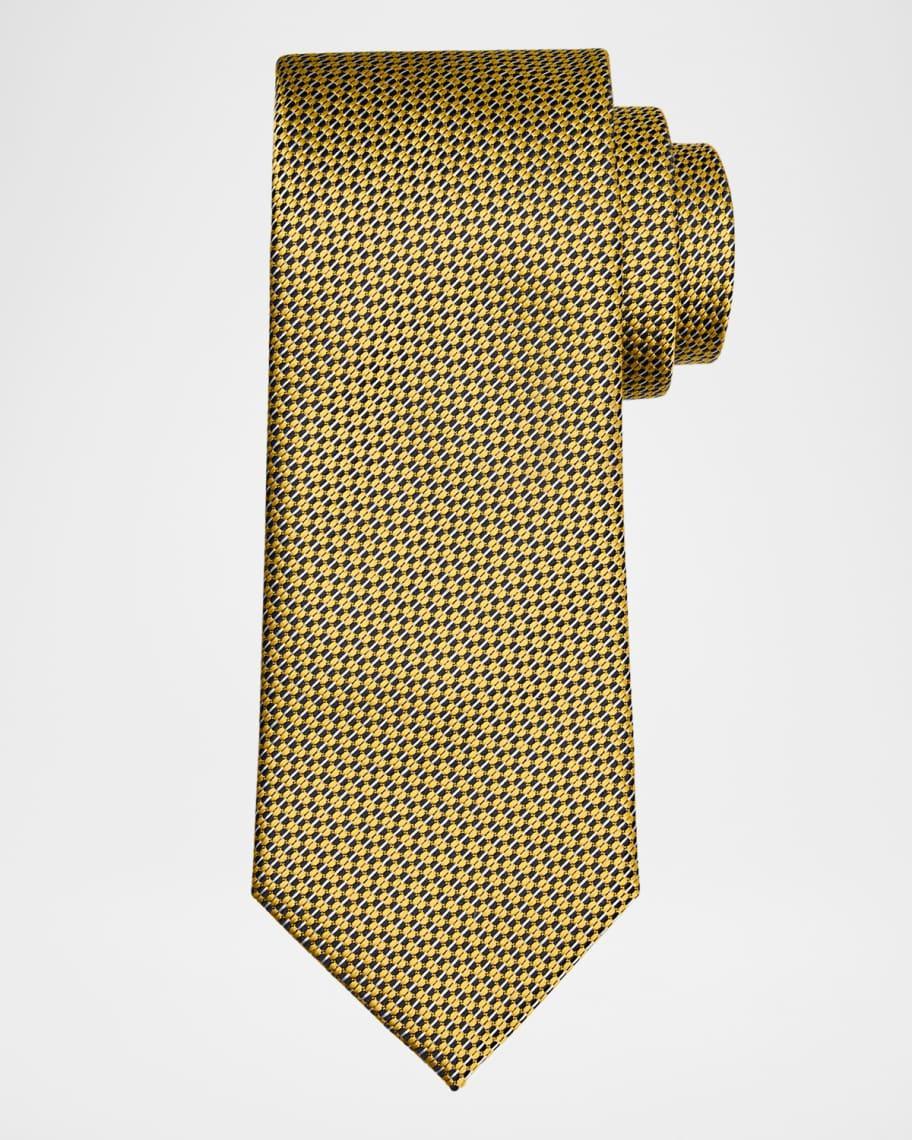 Men's Micro-Woven Silk Tie Product Image