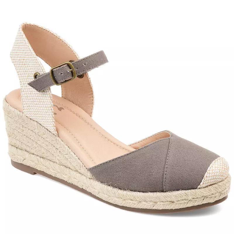 Journee Ashlyn Women's Wedges, Size: 12, Gray Product Image