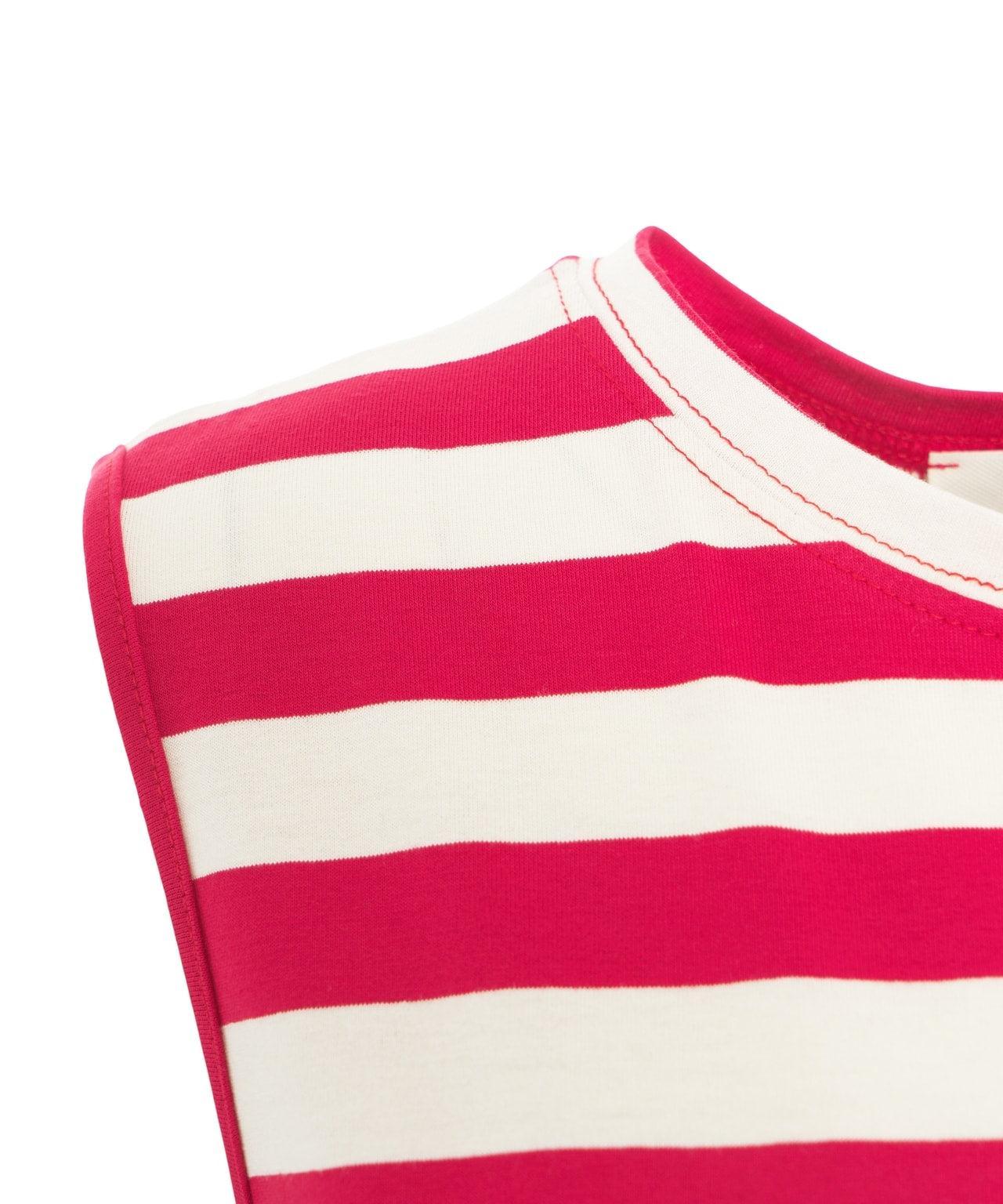 Striped viscose top Product Image