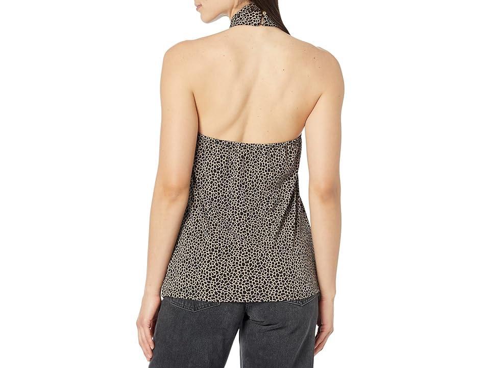 MICHAEL Michael Kors Micro Giraffe Halter Neck Tank Women's Clothing Product Image