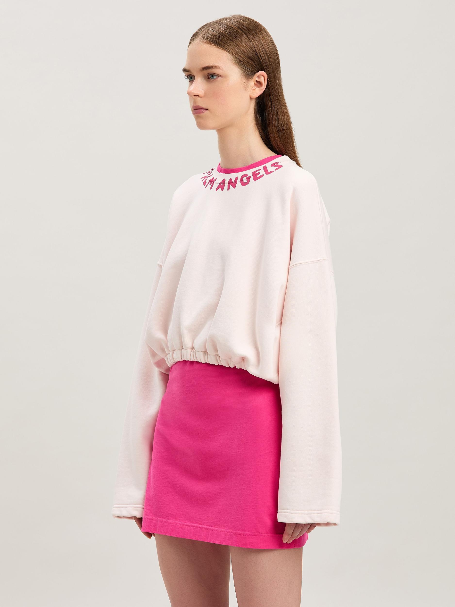 SEASONAL LOGO DRAWSTRING CREW SOFT PINK Product Image