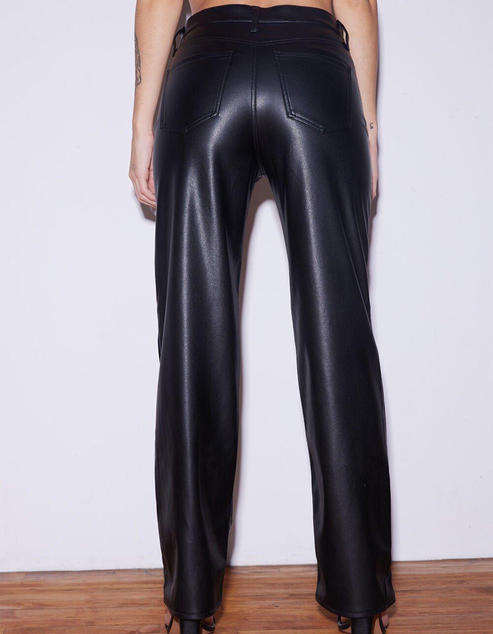 DAZE Sundaze Pleather Womens Pants - BLACK Product Image