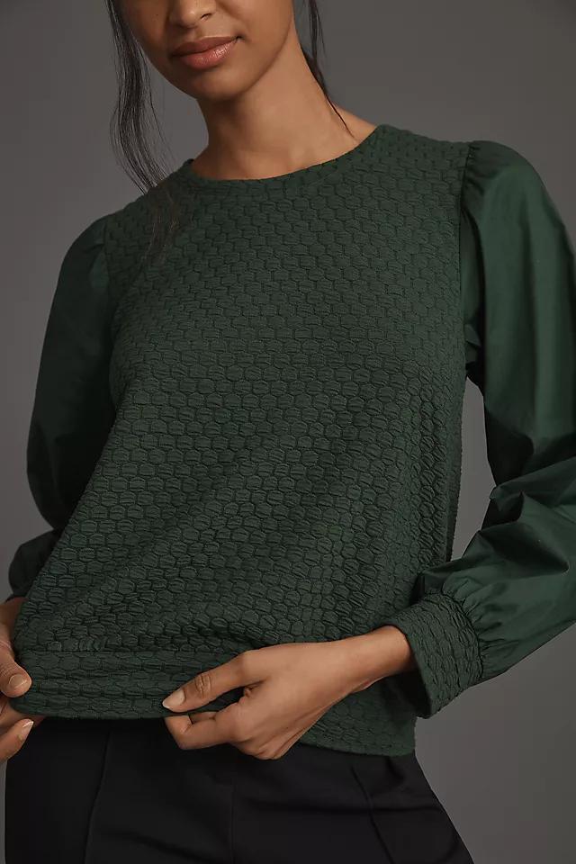 Porridge Textured Sweatshirt Product Image