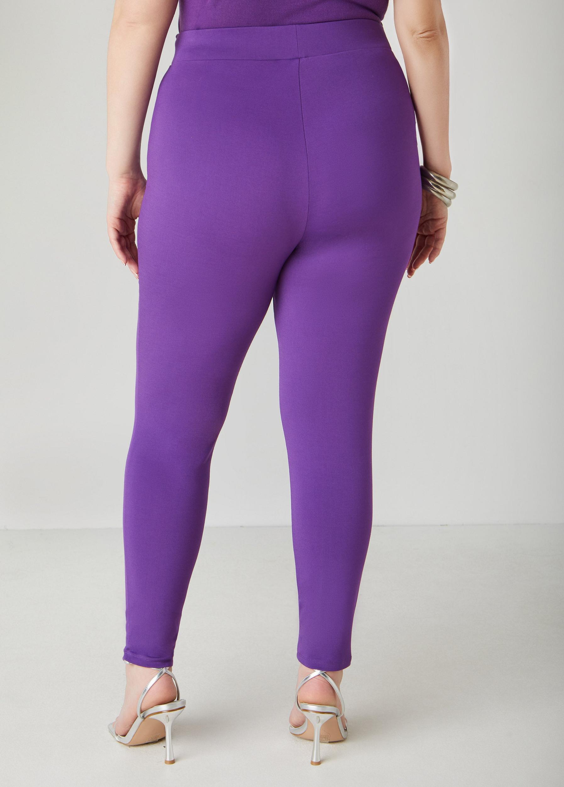 High Waist Pull On Leggings Product Image