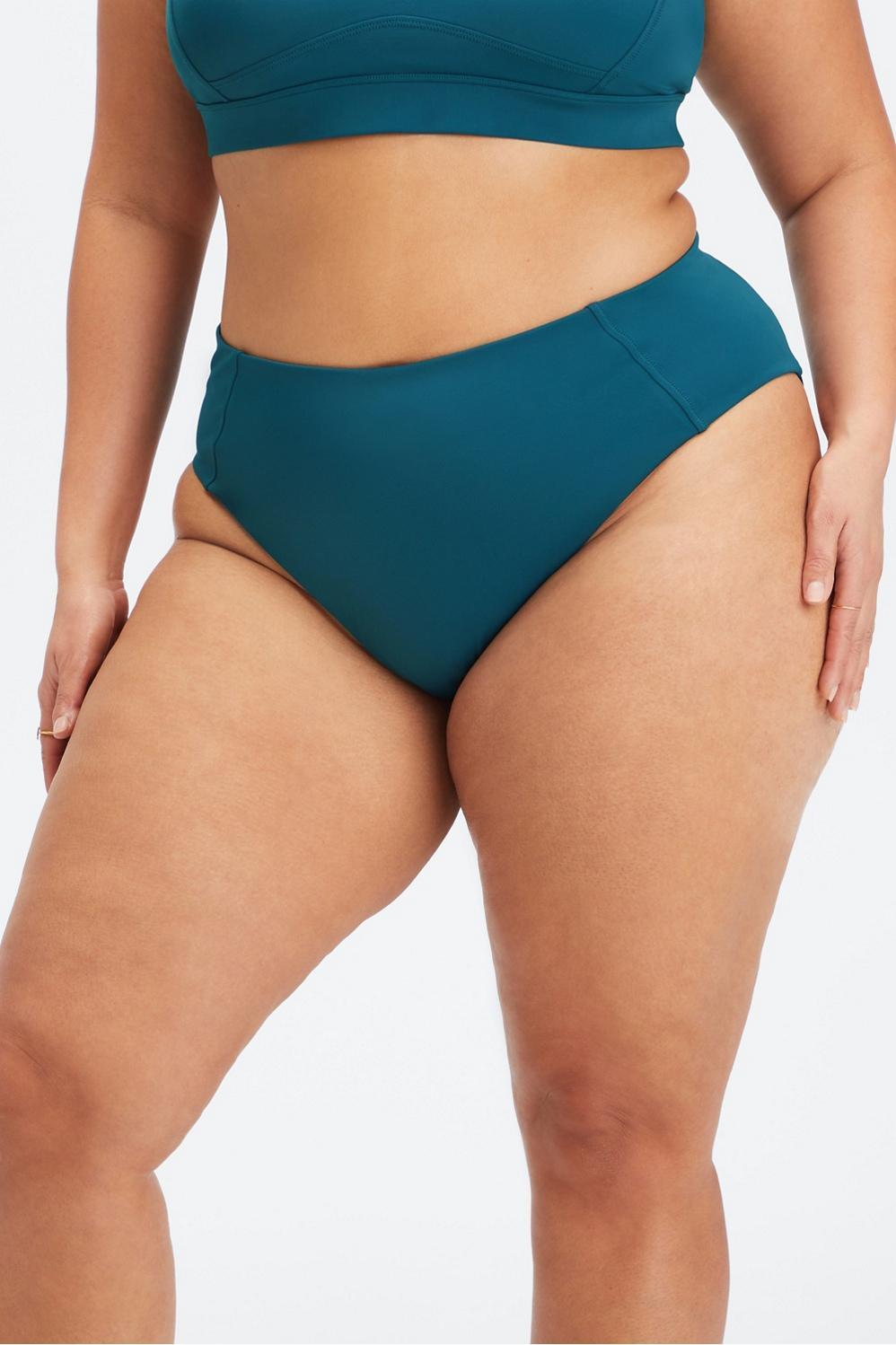 Fabletics Sporty Swim Brief Womens blue Size S Product Image