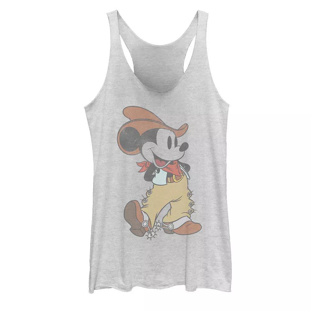 Disney's Mickey & Friends Western Mickey Racerback Tank Top, Girl's,  Product Image