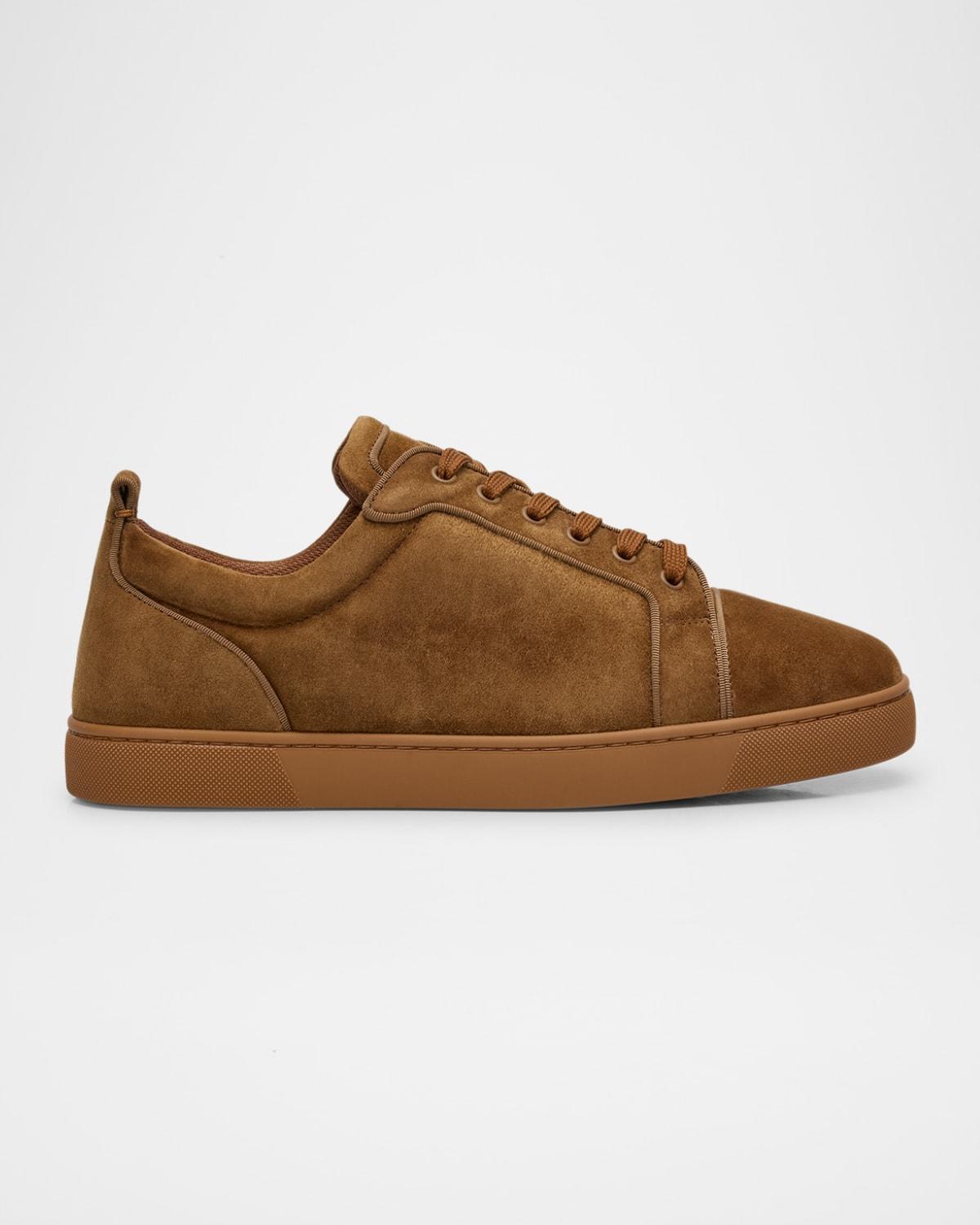 Mens Louis Suede Red Sole Sneakers Product Image