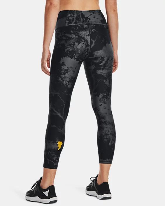 Women's Project Rock HeatGear® Black Adam Ankle Leggings Product Image