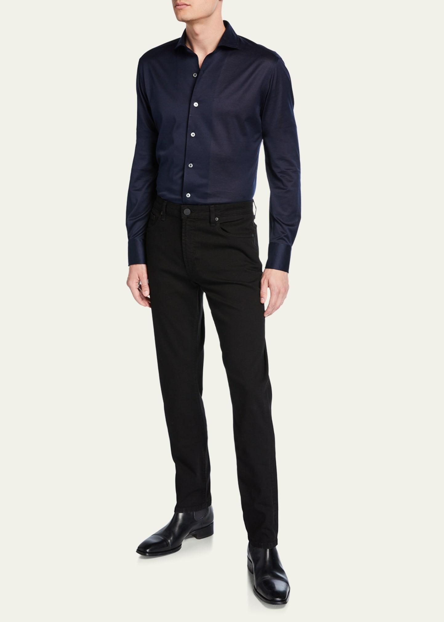 Mens Deniro Stretch Japanese Slim-Straight Jeans Product Image