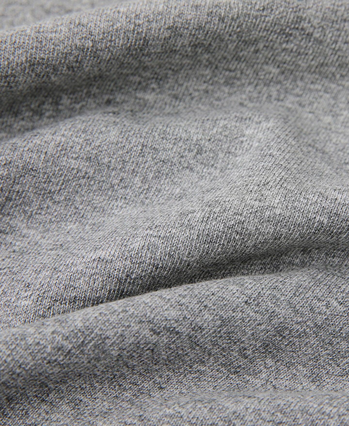 Loopwheel Tubular Athletic T-Shirt - Gray Product Image
