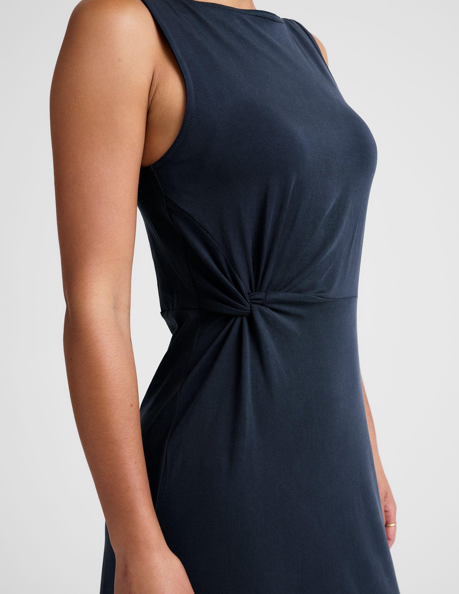 Rotation Side Twist Midi Dress Product Image