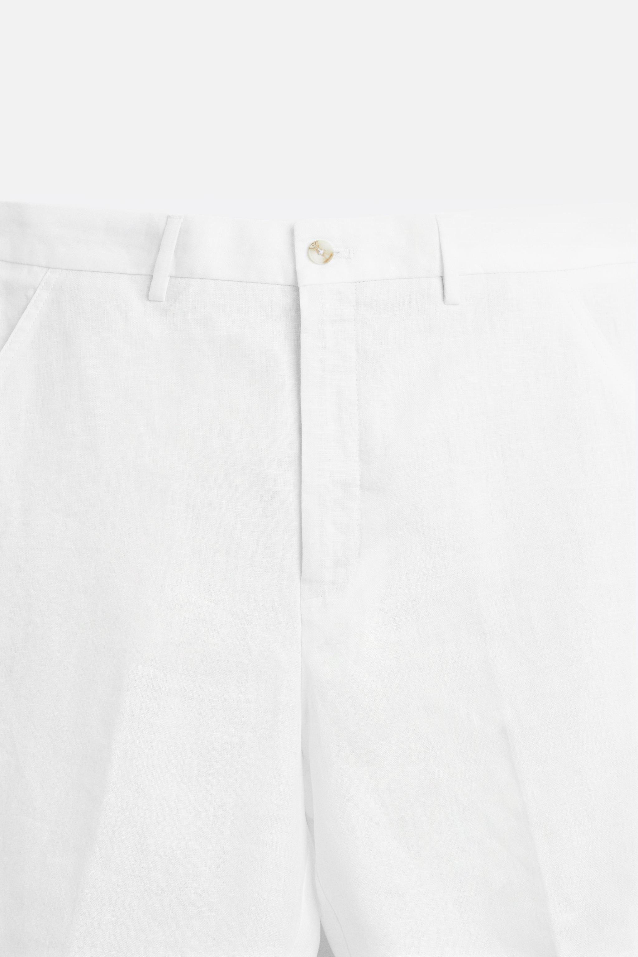 100% LINEN SHORTS Product Image