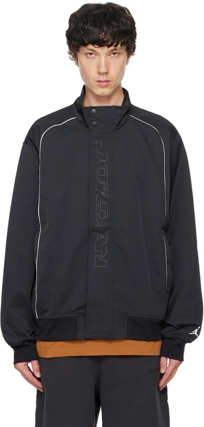 NIKE Black Jordan Mvp Jacket In Black/sail Product Image