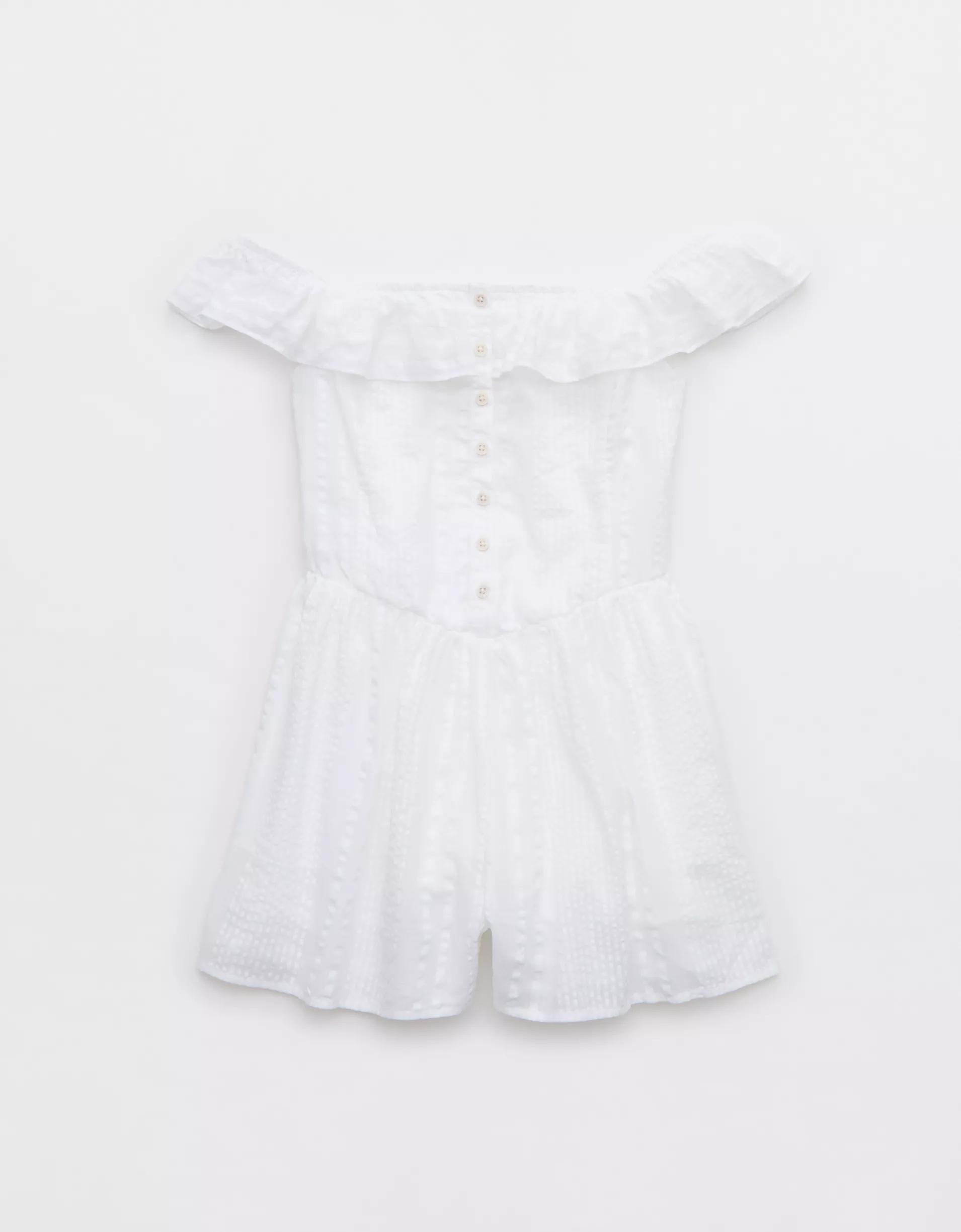 Aerie Off The Shoulder Romper Product Image
