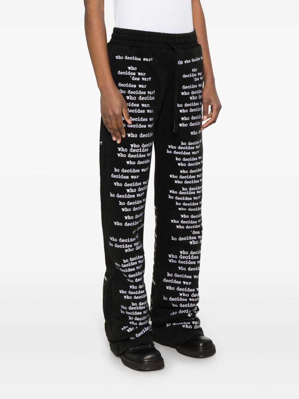 logo-print track pants Product Image