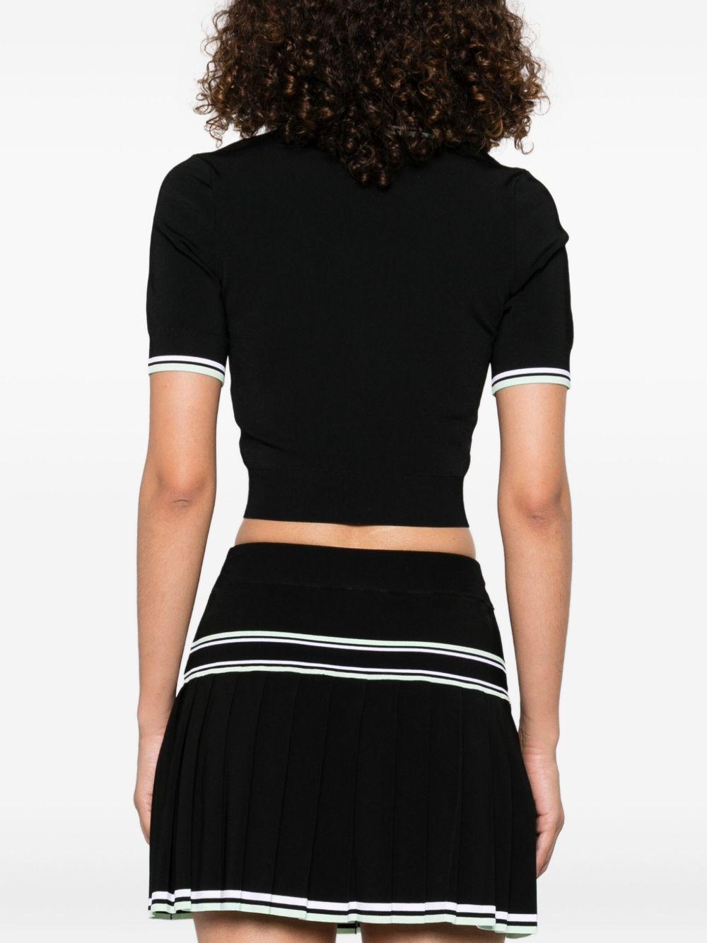 v-neck knitted top Product Image