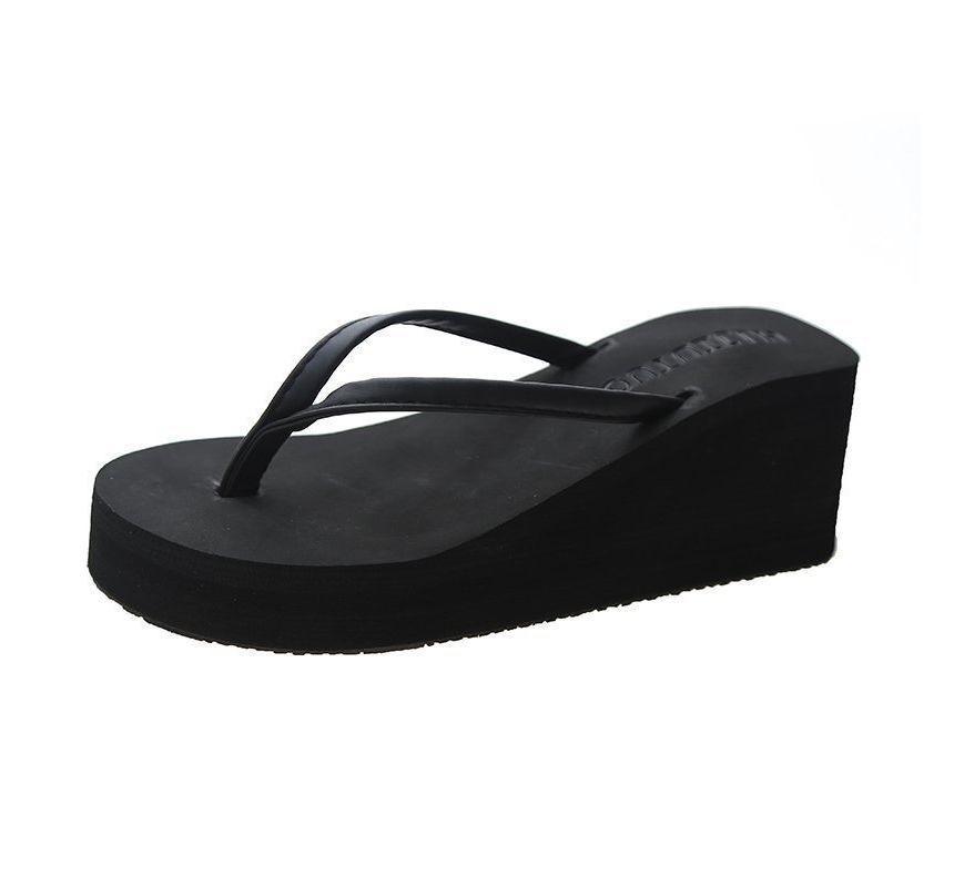 Platform Wedge Flip-Flops Product Image