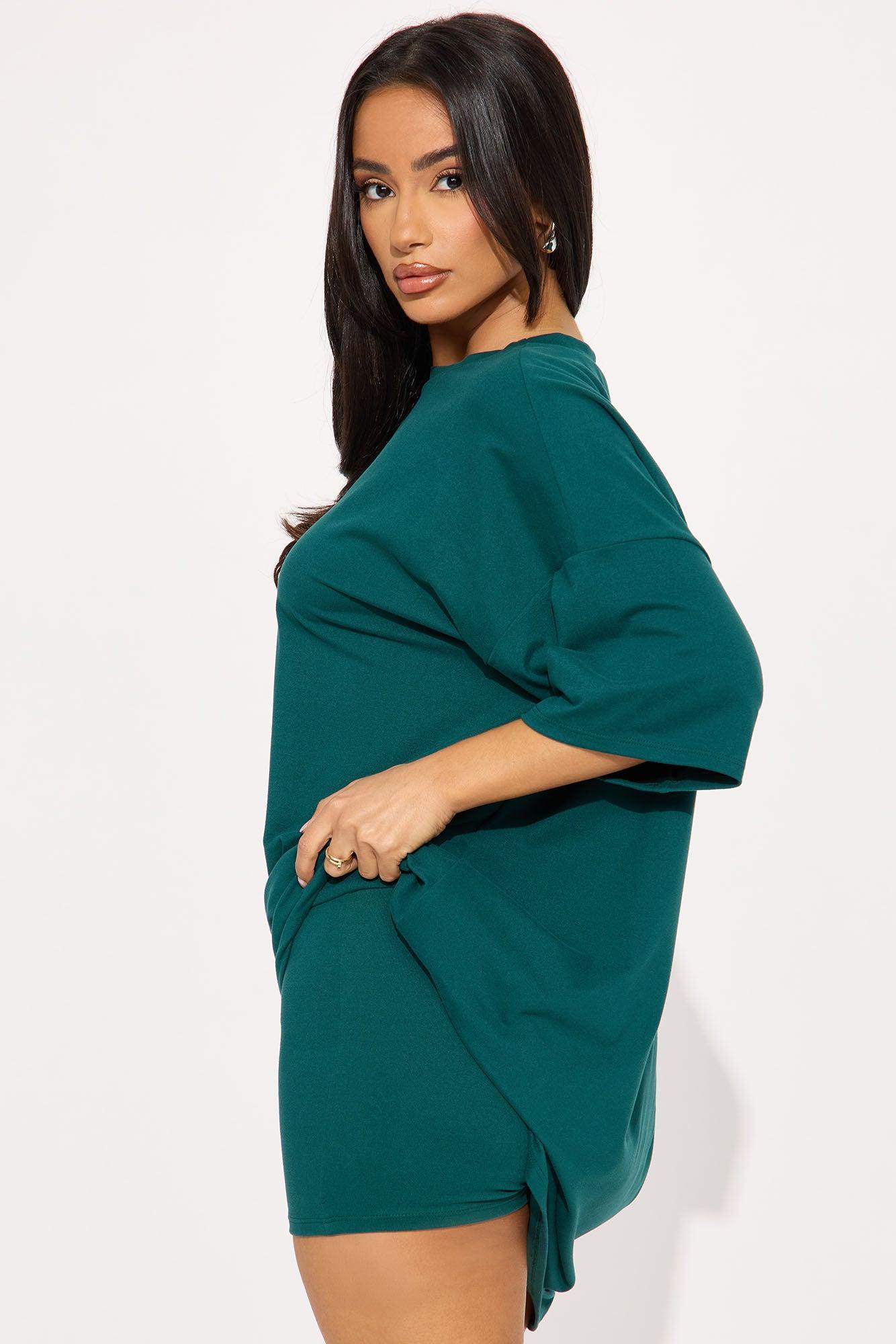 Weekend Escape Everyday Biker Shorts Set - Hunter Product Image