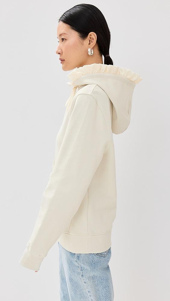 Tanner Fletcher Kit Ruffle Trim Hoodie | Shopbop Product Image