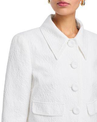 Cropped Collared Jacket  Product Image