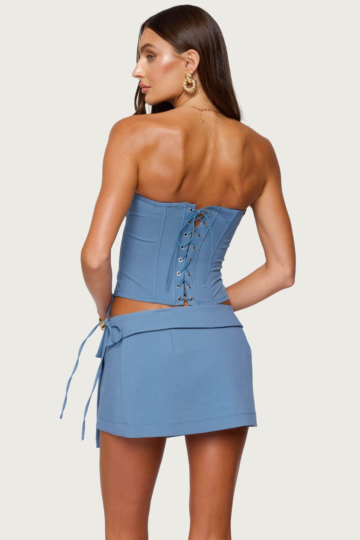 Selena Lace Up Corset Product Image