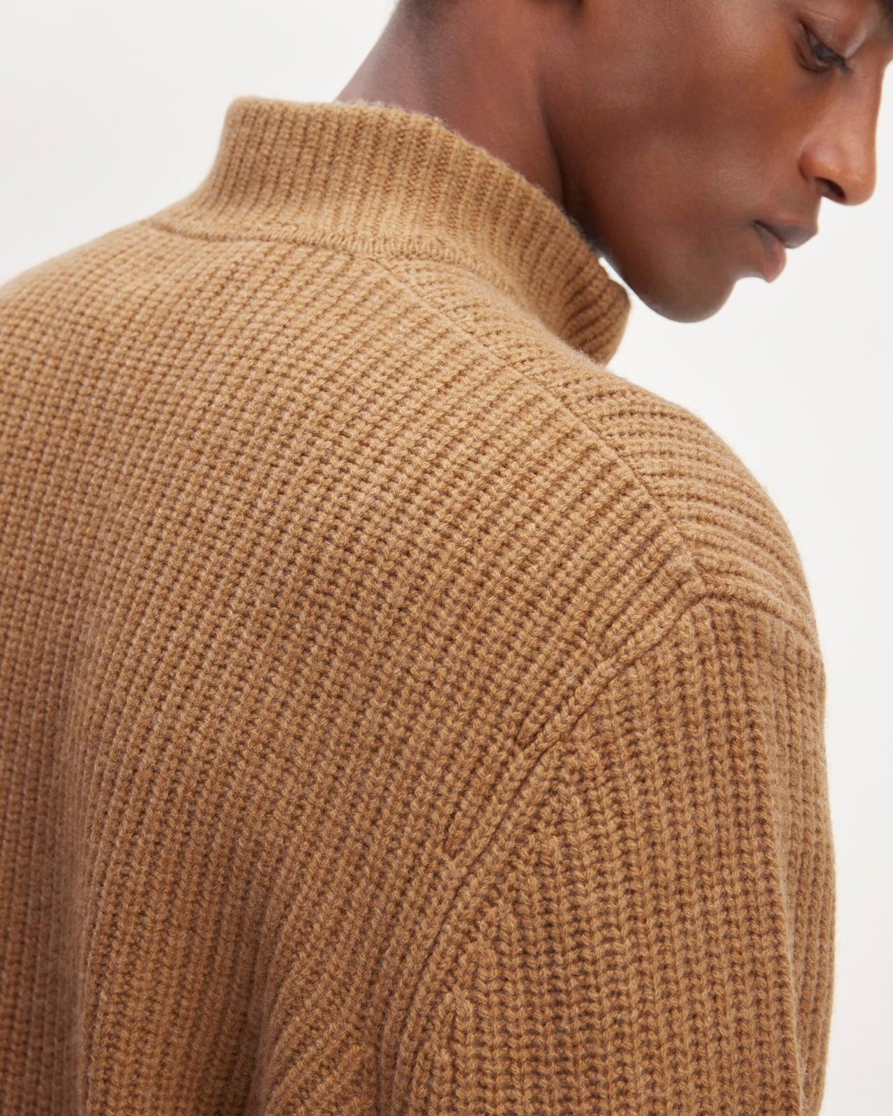 Mens Felted Merino Half-Zip Sweater by Everlane Product Image